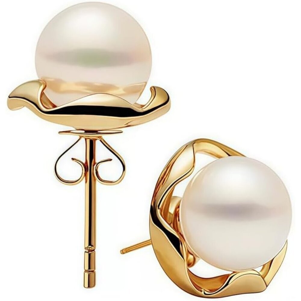 Women's Pearl Earring Hypoallergenic Dangle Earring Elegant Jewelry Gifts